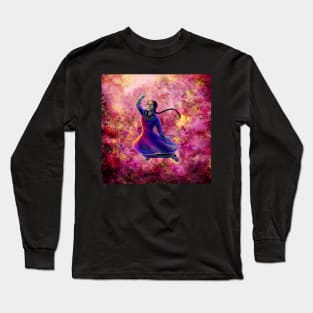 original Smoke Dancer Print Long Sleeve T-Shirt